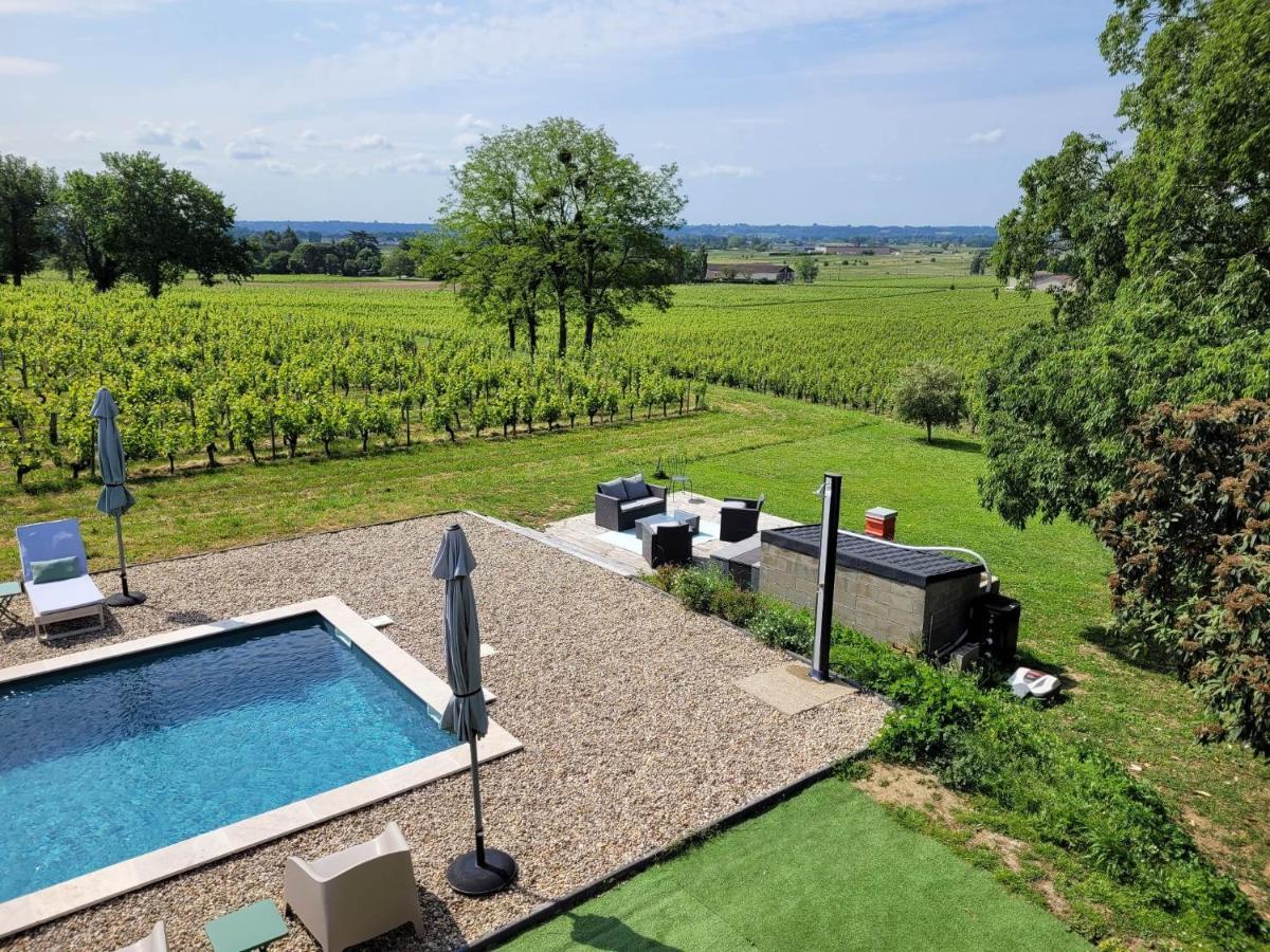 A L'Ombre De La Treille -Proche Saint-Emilion Bed and Breakfast Exteriör bild